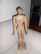 Manichino San Francesco Saverio scultura in legno | Antico Francesco Saverio 18”_