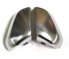 ?OOOO⬜️AUDI Q2 Q3 SPECCHIETTI Calotte GRIGIO SATINATO FORO SENSORE