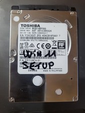 HDD HARD DISK TOSHIBA 500GB 2,5" WINDOWS 11 ALL EDITION SETUP AVVIABILE