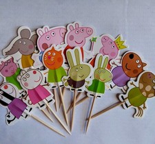 12 X Animali Peppa Pig Cupcake