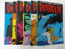 Diabolik  Anno XXIX (29°)   1 a 7  Completo da Collezione -  COMPRO FUMETTI SHOP