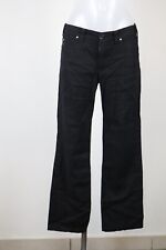 ARMANI JEANS PANTALONE CASUAL DONNA TG. 41 WOMAN VINTAGE PANTS LINO