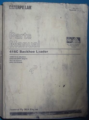 Cat caterpillar 416c manuale - cat,