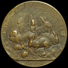 ALLEVAMENTO CONIGLI: medaglia