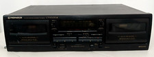 Pioneer CT-W 205R Resistratore Doppia Cassetta Hi-Fi Deck Cassette Vintage