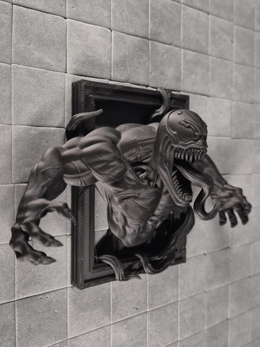Quadro venom - venom, 3d