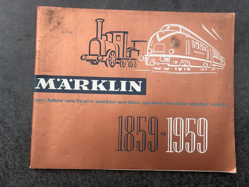 Märklin catalogo 1959 - h0,
