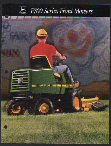 Foglietto brochure tosaerba