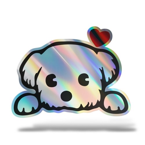Sticker olografico fluo - olografico,