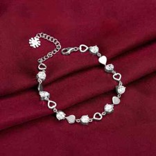 Bracciale donna moissanite - bracciale,