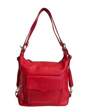 Modarno Borsa a spalla Italiane, borsa a zainetto da donna 2 in 1, in vera pelle