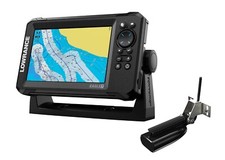 LOWRANCE EAGLE 7 SPLITSHOT ECOSCANDAGLIO FISH FINDER GPS MARE LAGO TRAINA A0654