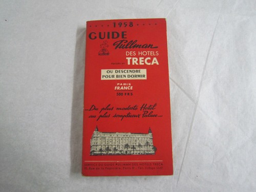 Guide pullman rouge - guide, des