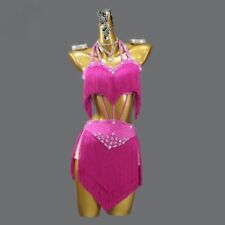 New Latin Dance Dress Tassel