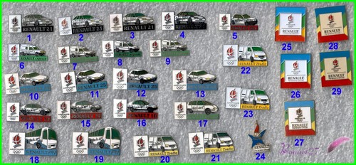 Pin renault albertville - pin's,