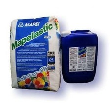 MAPEI MAPELASTIC A+B 32 KG MALTA CEMENTIZIA BICOMPONENTE PER IMPERMEALIZZARE BAL
