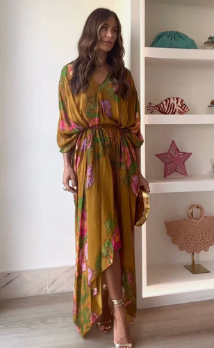 Abito floreale oversize zara - oversize,