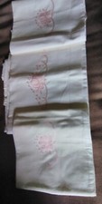 Vintage Double Sheets With