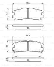 BOSCH 0 986 461 145 SET