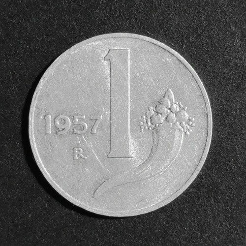 Moneta repubblica italiana - repubblica, 1