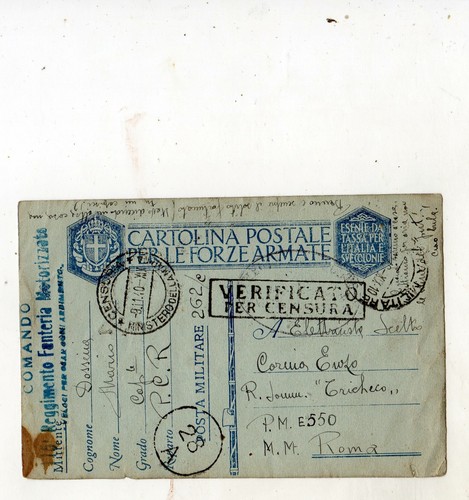 Posta militare pm - militare,