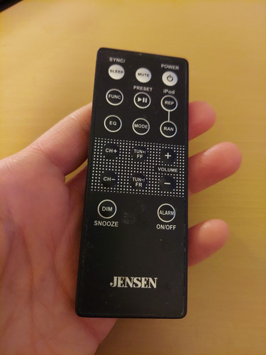 Jensen sveglia dock nero - sveglia,