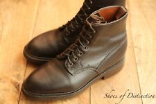 Scarpe stivali derby Purdey Chagford in pelle marrone da uomo UK 7 US 8 Made in England