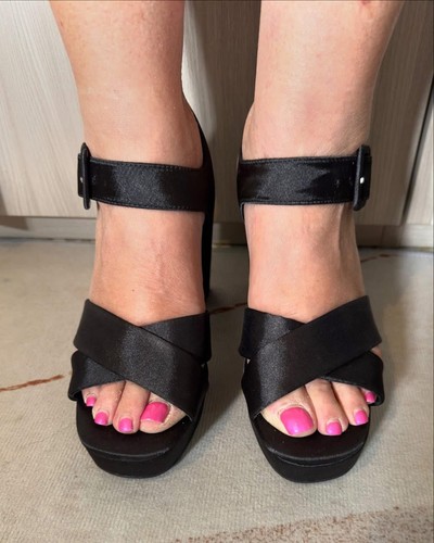 Sandalo donna xti nero raso - sandalo,