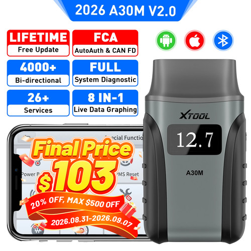 2026 xtool a30m - v2.0, bluetooth