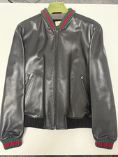 GUCCI BOMBER IN PELLE