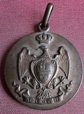 MEDAGLIA COMPAGNIA MITRAGLIERI LANCIERI DI NOVARA  REGIO ESERCITO S. JOHNSON