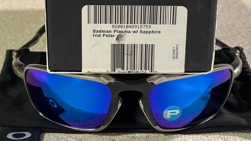 Oakley badman zaffiro iridio - oakley,