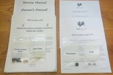 Leak TL-10 amplificatore ricostruzione restauro kit condensatore istruzioni riparazione