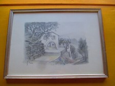 Disegno di F. TRALDI : Casa su