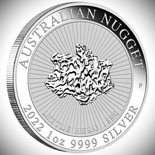 Oncia argento golden - d'argento,