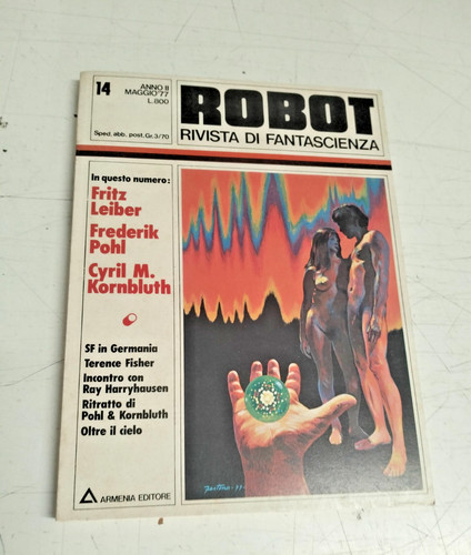 Robot rivista fantascienza - robot,