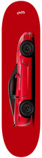 Car Art C6 Corvette Skateboard
