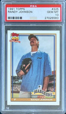1991 topps 225 randy johnson - #225,