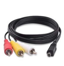 CAVO AUDIO VIDEO AV PER SONY PMW-EX3 GVH-D700 HVR-A1U HDR-CX350V HDR-CX7 HDR-FX