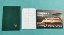Rolex 1984 kit 3 Pz Il Vostro Rolex booklet 579.05 wallet 100.00.41 calendar 84