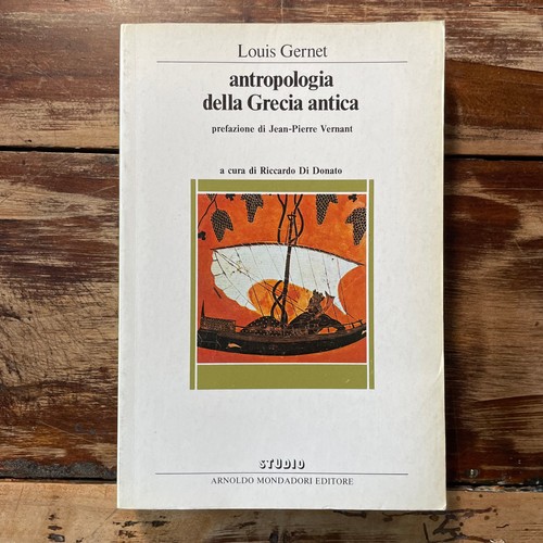 Gernet antropologia della - antropologia,