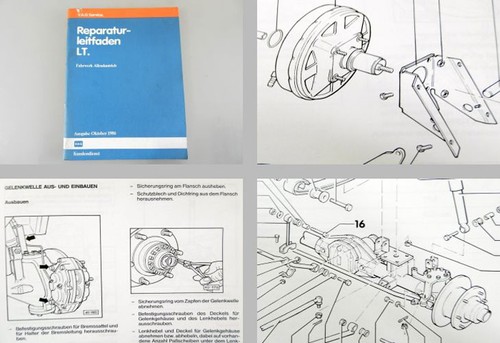 Reparaturleitfaden lt40 45 - reparaturleitfaden, vw