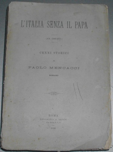 1886 paolo mencacci - mencacci,, l'italia
