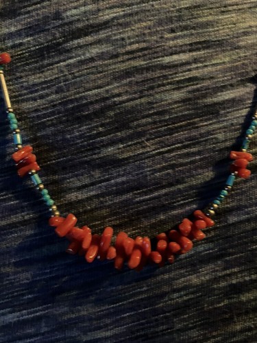 Collana turchese argento