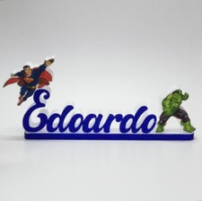 Decorazione nome Scritta