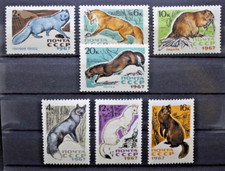 Russia 1967 Animali da Pelliccia serie nuova Francobolli MNH** (C.Y)