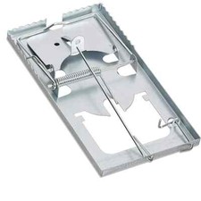 Trappola per topi e ratti in metallo a scatto con chiusura a ghigliottina