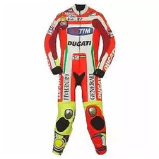 Ducati pelle tuta sportivo