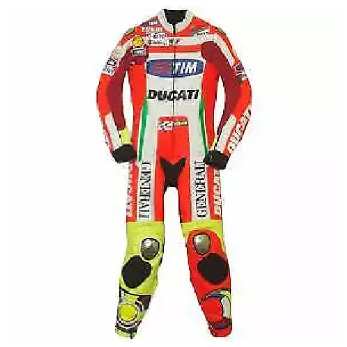 Ducati pelle tuta sportivo