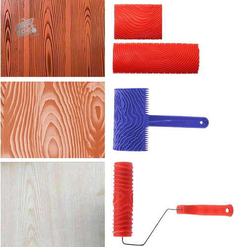 Set tamponi venature legno - 4,